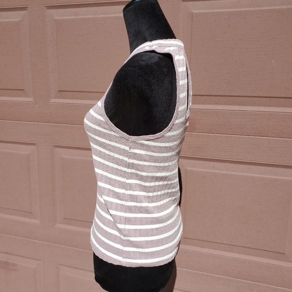 Free People We the Free Women's Fired Up Striped Cut-Out Tank Top Size Small EUC - Picture 15 of 16